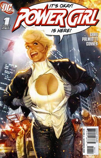 Power Girl 2009 #1 Adam Hughes Cover - back issue - $12.00