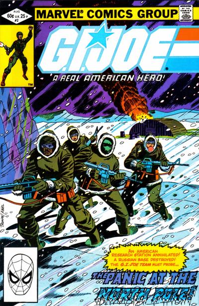 G.I. Joe, A Real American Hero 1982 #2 Direct ed. - back issue - $15.00