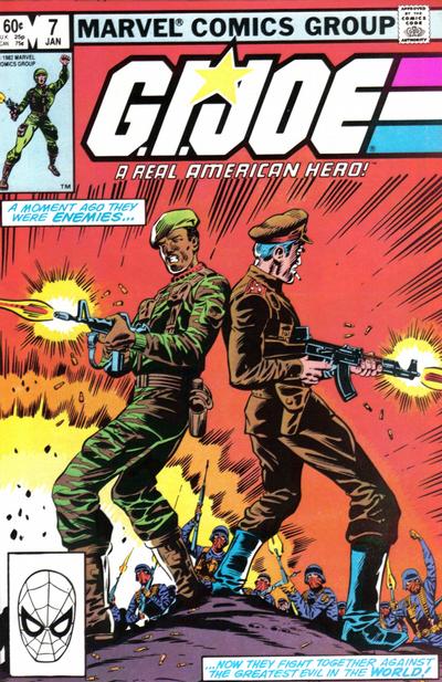 G.I. Joe, A Real American Hero 1982 #7 Direct ed. - back issue - $15.00