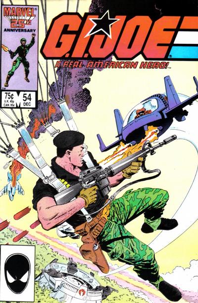 G.I. Joe, A Real American Hero 1982 #54 Direct ed. - back issue - $4.00