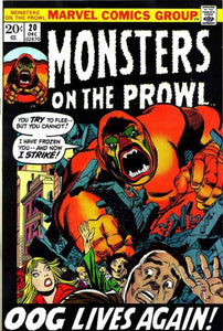 Monsters on the Prowl 1971 #20 - back issue - $5.00