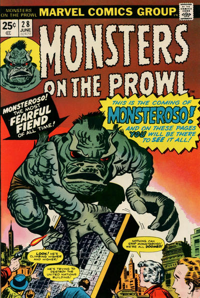 Monsters on the Prowl 1971 #28 - back issue - $9.00