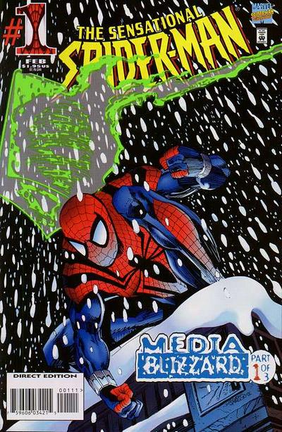 The Sensational Spider-Man 1996 #1 Direct Edition - back issue - $4.00