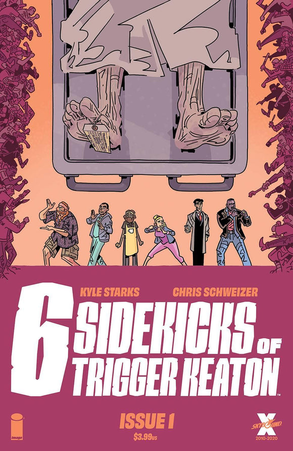 SIX SIDEKICKS OF TRIGGERED KEATON #1 CVR A SCHWEIZER