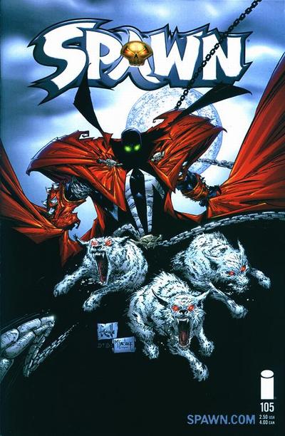 Spawn 1992 #105 Direct ed. - back issue - $4.00