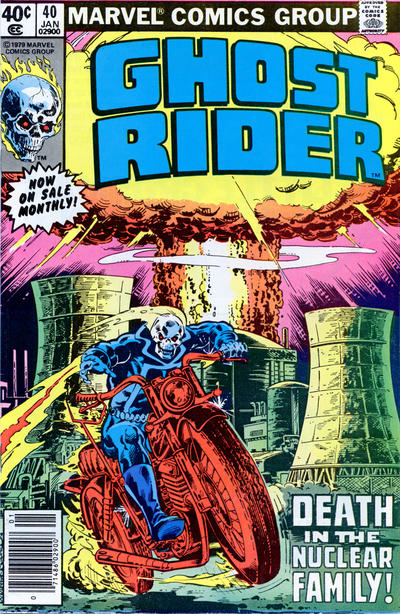 Ghost Rider 1973 #40 Newsstand ed. - back issue - $8.00