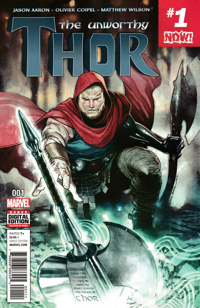 The Unworthy Thor 2017 #1 Olivier Coipel - back issue - $8.00