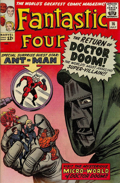 Fantastic Four 1961 #16 Regular Edition - 5.0 - $285.00