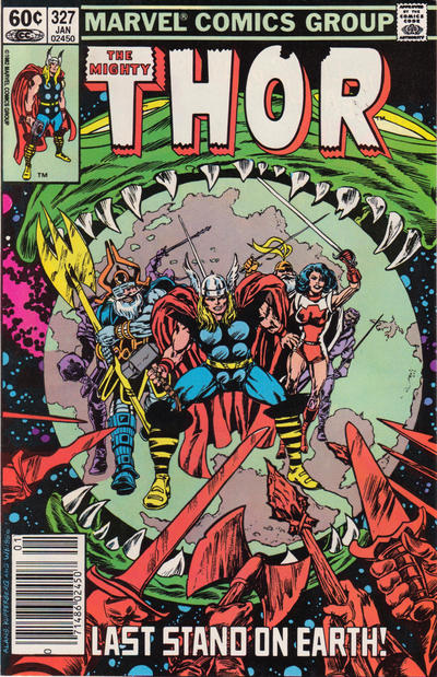 Thor 1966 #327 Newsstand ed. - back issue - $4.00