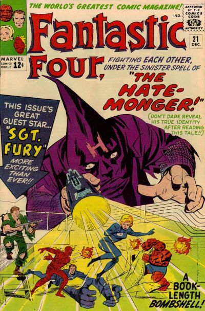 Fantastic Four 1961 #21 Regular Edition - 3.5 - $40.00