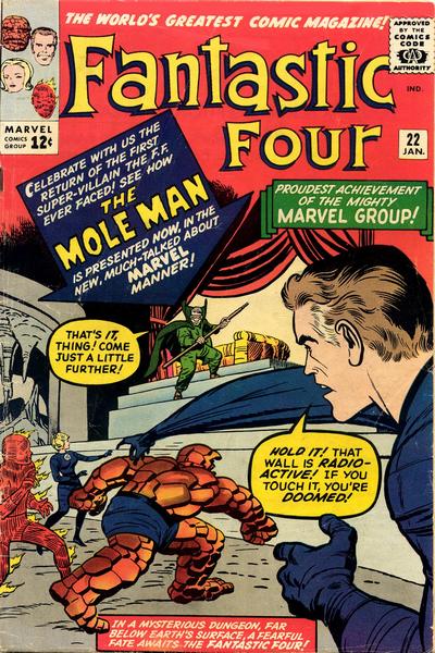 Fantastic Four 1961 #22 Regular Edition - 4.5 - $120.00