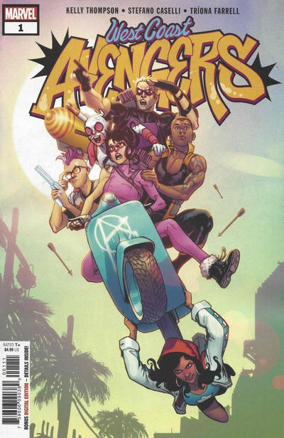West Coast Avengers 2018 #1 - back issue - $4.00