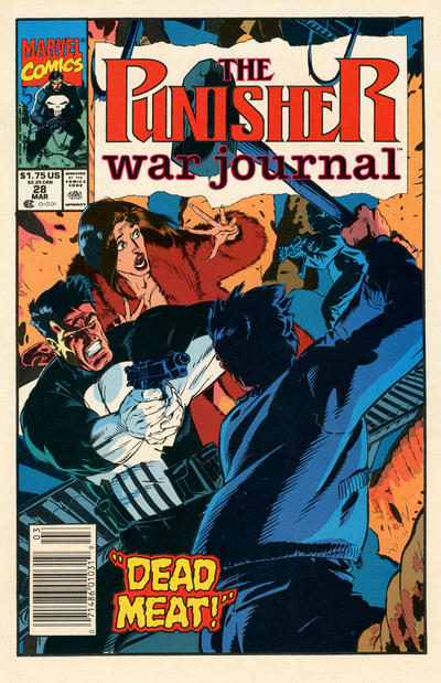 The Punisher War Journal 1988 #28 Newsstand ed. - back issue - $4.00