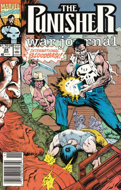 The Punisher War Journal 1988 #24 Newsstand ed. - back issue - $4.00