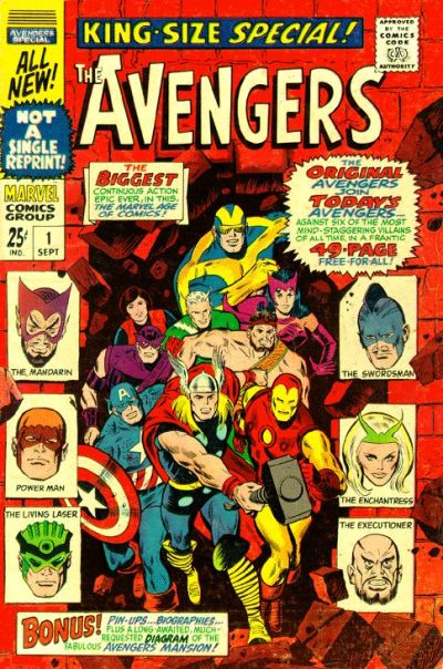 The Avengers Annual 1967 #1 - 7.5 - $60.00