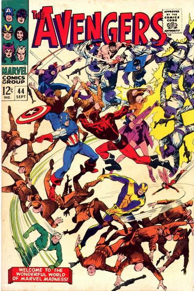 The Avengers 1963 #44 Regular Edition - reader copy - $11.00