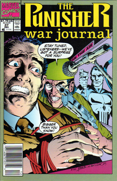 The Punisher War Journal 1988 #37 Newsstand ed. - back issue - $4.00