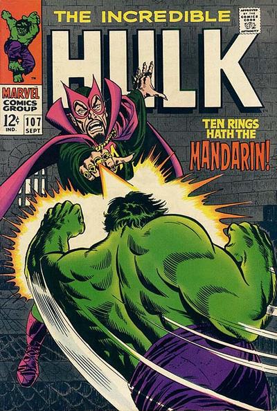 The Incredible Hulk 1968 #107 - back issue - $12.00