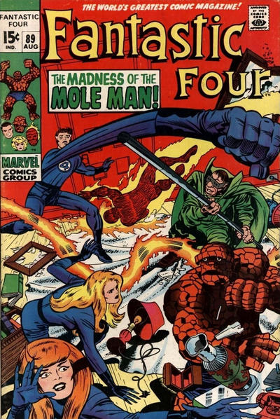 Fantastic Four 1961 #89 - reader copy - $6.00