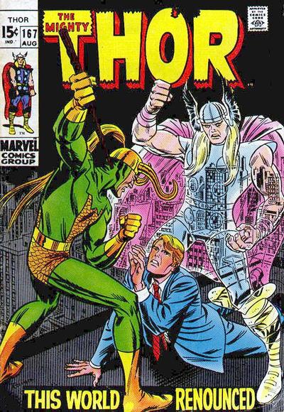 Thor 1966 #167 - 7.5 - $22.00