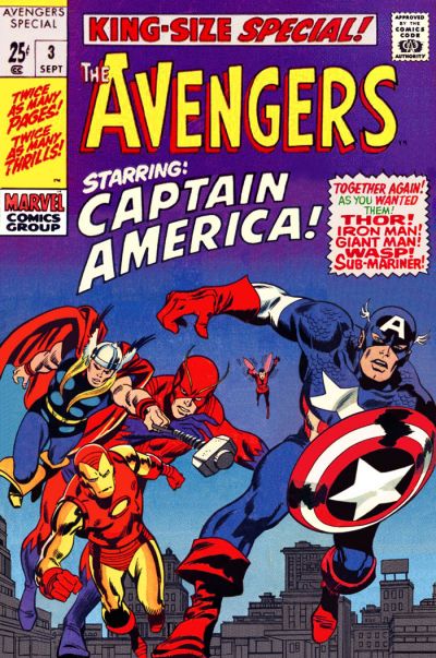 The Avengers Annual 1967 #3 - 7.5 - $23.00