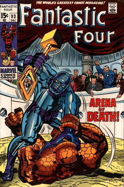Fantastic Four 1961 #93 - back issue - $13.00