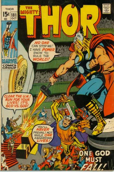 Thor 1966 #181 - reader copy - $5.00