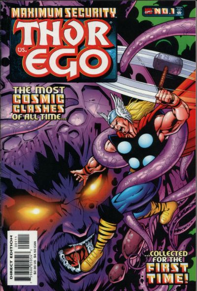 Maximum Security: Thor vs. Ego 2000 #1 - back issue - $4.00