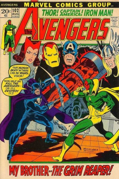 The Avengers 1963 #102 Regular Edition - back issue - $8.00