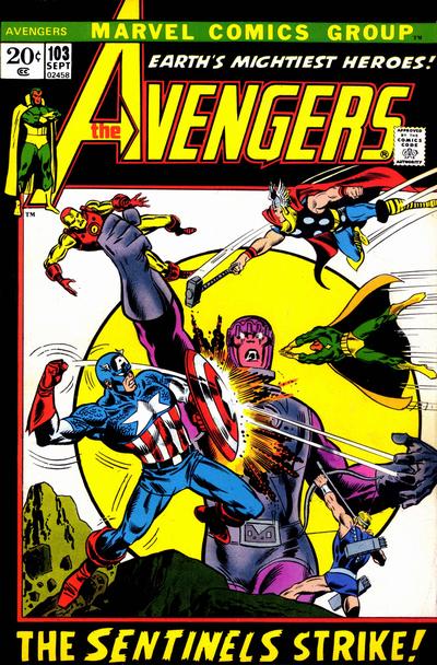 The Avengers 1963 #103 Regular Edition - back issue - $14.00