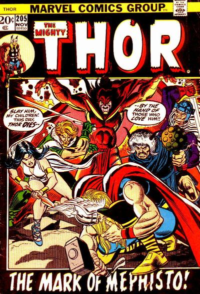 Thor 1966 #205 Regular Edition - back issue - $11.00