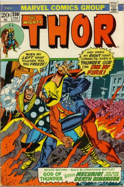 Thor 1966 #208 Regular Edition - back issue - $6.00