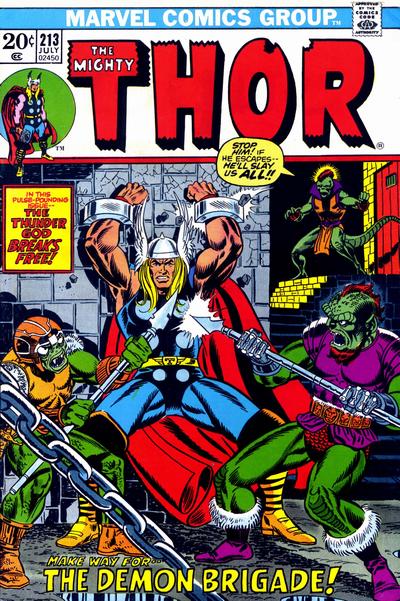 Thor 1966 #213 Regular Edition - back issue - $5.00