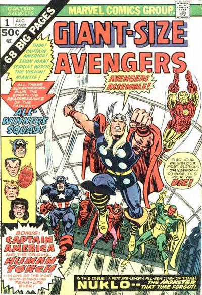 Giant-Size Avengers 1974 #1 - back issue - $15.00