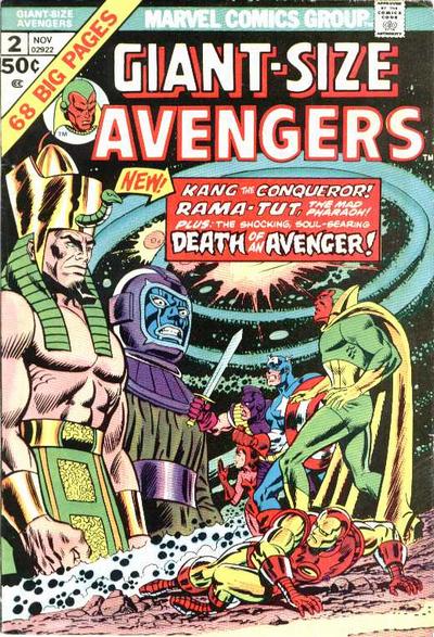 Giant-Size Avengers 1974 #2 - 7.5 - $15.00