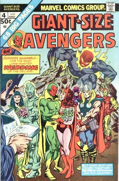 Giant-Size Avengers 1974 #4 - 7.5 - $29.00