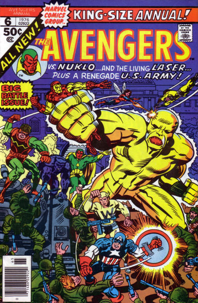 The Avengers Annual 1967 #6 - back issue - $5.00