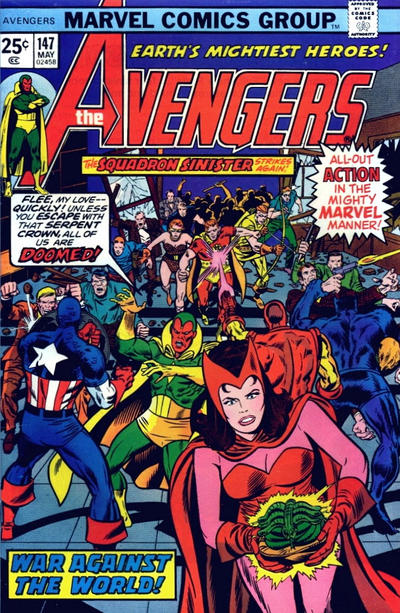 The Avengers 1963 #147 25¢ - back issue - $4.00