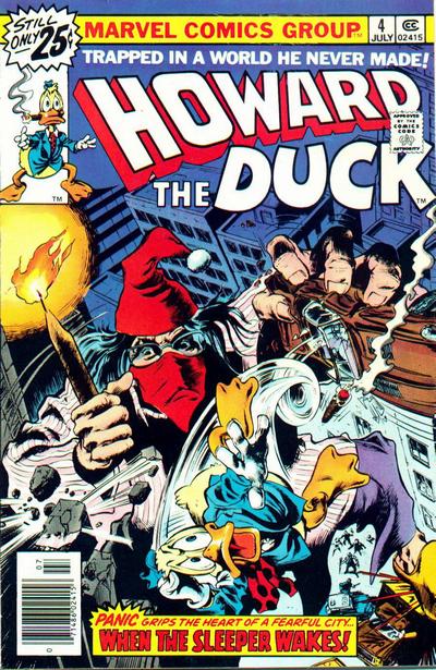 Howard the Duck 1976 #4 25¢ - back issue - $4.00