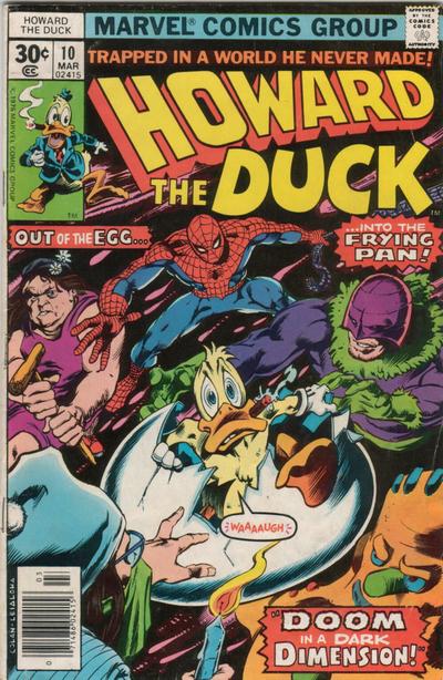 Howard the Duck 1976 #10 Regular Edition - back issue - $5.00