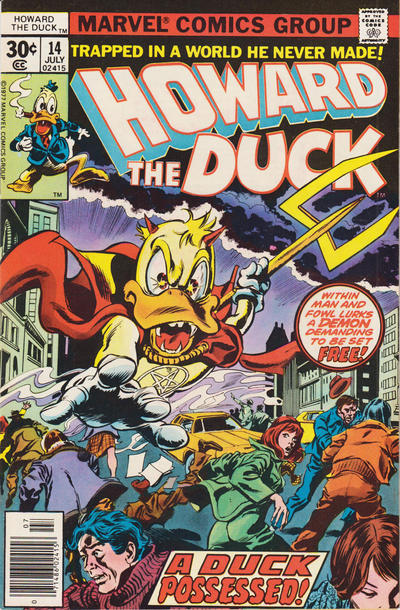 Howard the Duck 1976 #14 30¢ - back issue - $5.00