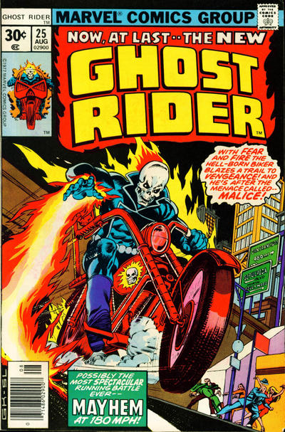 Ghost Rider 1973 #25 30¢ - back issue - $9.00