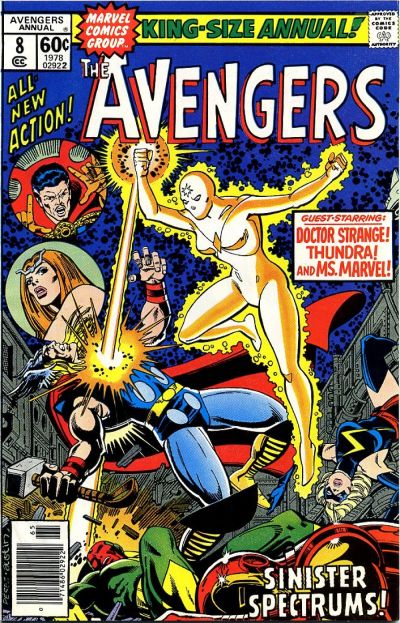 The Avengers Annual 1967 #8 - back issue - $8.00