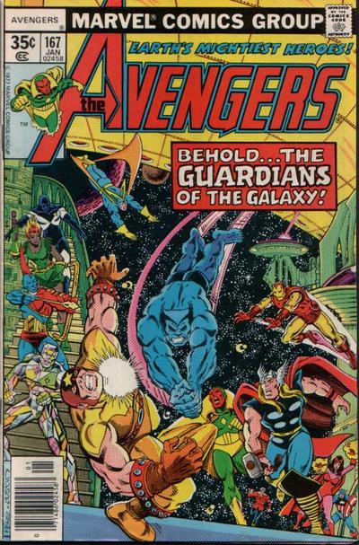 The Avengers 1963 #167 Regular Edition - back issue - $13.00