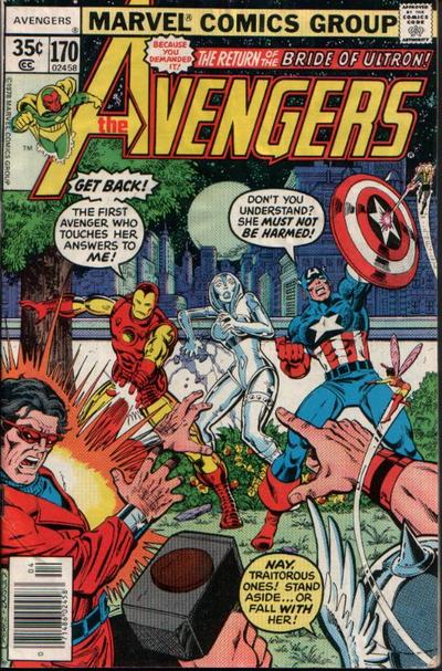 The Avengers 1963 #170 Regular Edition - back issue - $5.00
