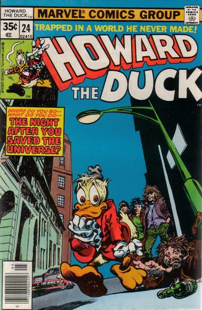 Howard the Duck 1976 #24 Regular Edition - back issue - $5.00