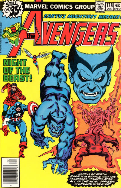 The Avengers 1963 #178 Regular Edition - back issue - $6.00