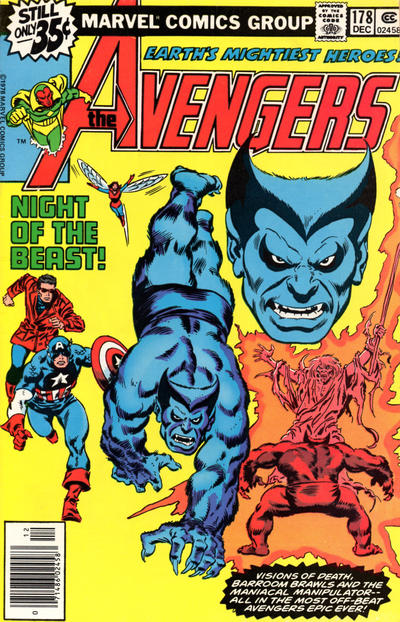 The Avengers 1963 #178 Regular Edition - back issue - $7.00