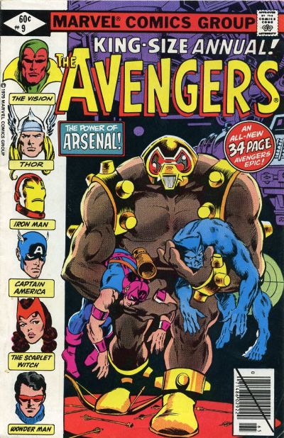 The Avengers Annual 1967 #9 Direct ed. - back issue - $8.00