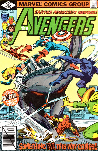 The Avengers 1963 #190 Direct ed. - back issue - $4.00